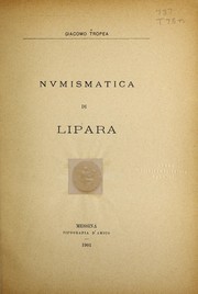 Cover of: Numismatica di Lipara by Giacomo Tropea