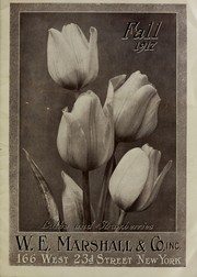 Cover of: Bulbs and strawberries: fall 1917
