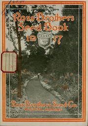 Ross Brothers seed book by Ross Brothers Seed Company
