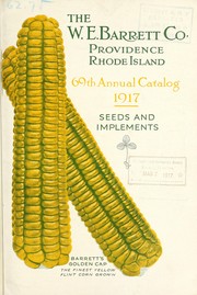 Cover of: 69th annual catalog by W.E. Barrett Co