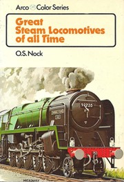 Cover of: Great steam locomotives of all time