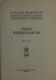 Ordo exsequiarum by Catholic Church