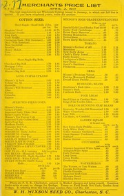 Cover of: Merchants price list: April 2, 1917
