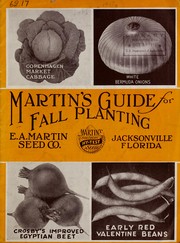 Cover of: Martin's guide for fall planting