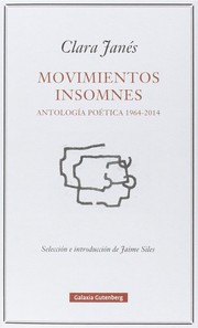 Cover of: Movimientos insomnes : antología poética (1964-2014)