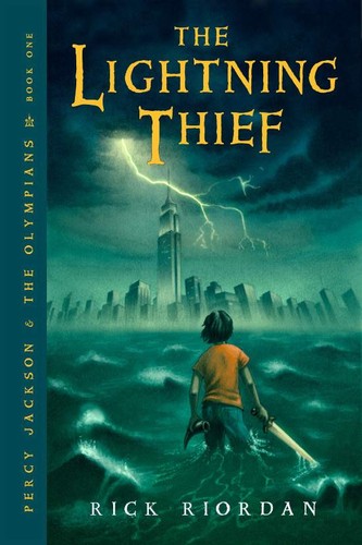 Percy Jackson 1: The Lightning Thief book cover