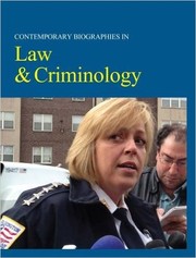 Cover of: Contemporary Biographies in Law, Criminal Justice & Emergency Services | 