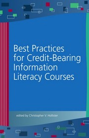 Cover of: Best Practices for Credit-Bearing Information Literacy Courses