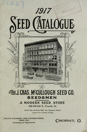 Cover of: 1917 seed catalogue