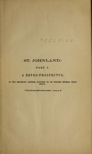 Cover of: St. Johnland: ideal and actual