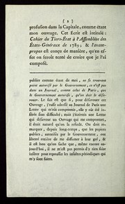 Cover of: Lettre addresse  par M. Bergasse au Journal de Paris, & refuse e par l'un des directeurs de cette feuille, en conse quence d'une de libe ration du comite .