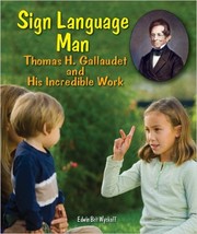 Sign language man by Edwin Brit Wyckoff