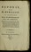 Cover of: Re ponse de M. Bergasse au me moire de M. de Montesquiou sur les assignats