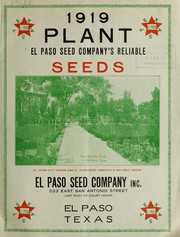 Cover of: Plant El Paso Seed Company's reliable seeds