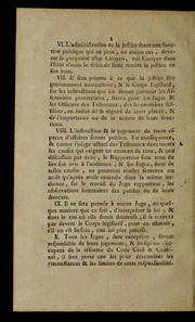 Cover of: Constitution du pouvoir judiciaire