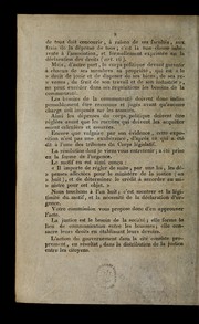 Cover of: Rapport fait par Cornudet sur la re solution relative aux de penses du ministe  re de la justice acquitte es par le tre sor public, pour l'an 8: se ance du 27 fructidor an 7.