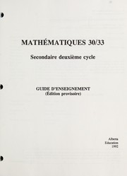 Cover of: Mathématiques 10/13/14: secondaire deuxième cycle
