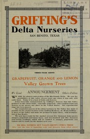 Grapefruit, orange and lemon valley grown trees by Griffing's Delta Nurseries