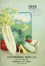 Cover of: 1919 [catalog] by Enterprise Seed Co