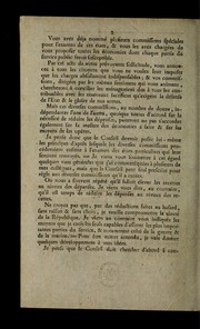 Cover of: Motion d'ordre de Delbrel sur les e conomies a   ope rer dans les diverses parties du service public: se ance du 6 prairial an 7.