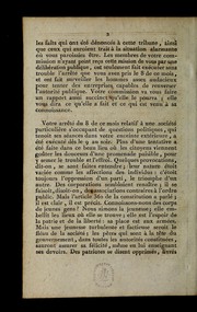 Cover of: Rapport fait au nom de la Commission des inspecteurs, sur les dangers qui peuvent menacer la Constitution: se ance du 13 thermidor an 7.