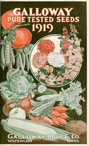 Cover of: Galloway pure tested seeds