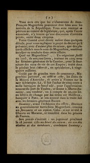 Cover of: Rapport et projet de de cret, fait et pre sente  par Delaunay le jeune, de pute  du de partement de Mayenne et Loire, au nom du Comite  de le gislation, sur la re clamation de Jean-Franc ʹois Magenthies