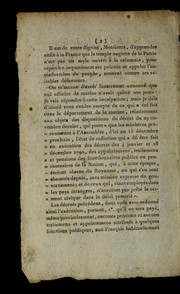 Cover of: Discours du ministre de la Marine, prononce  a   la se ance du 5 de cembre 1791: imprime  par ordre de l'Assemble e nationale
