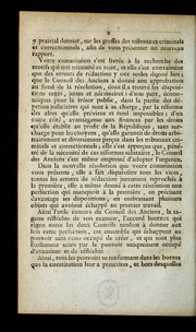 Cover of: Rapport fait par Doche-Delisle (de la Charente) sur les greffes des tribunaux criminels et correctionnels: se ance du 8 messidor an 7.