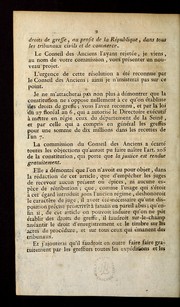 Cover of: Rapport par Doche-Delisle (de la Charente), sur le mode d'e tablissement et de perception de droits de greffe, au profit de la Re publique, dans les tribunaux civils et de commerce: se ance du premier ventose an 7.