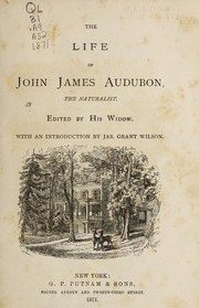 Cover of: The life of John James Audubon: the naturalist
