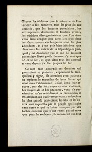 Cover of: Opinion de C.P. Dornier, de pute  du de partement de la Haute-Saone, a   la Convention nationale, sur les subsistances