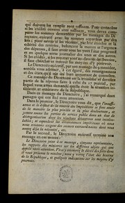 Cover of: Discours prononce  par Delbrel pour faire demander au Directoire exe cutif les rapports, e tats et indications annonce s dans le message du 9 messidor an 7: se ance du 2 thermidor an 7.