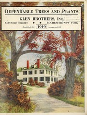 Cover of: Dependable trees and plants | Glen Brothers
