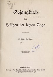 Cover of: Gesangbuch der heiligen der letzten Tage