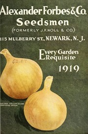 Cover of: Every garden requisite: 1919