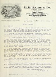Cover of: Spring smiles: [a circular letter dated February 15th, 1919 regarding the 1918 market conditions]