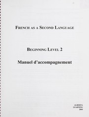 Cover of: French as a second language