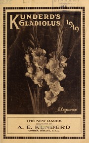 Cover of: Kunderd's gladiolus