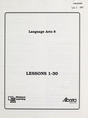 Cover of: Language arts 8 | Alberta. Distance Learning