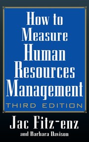 Cover of: How to measure human resources management | 