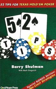 Cover of: 52 Tips for Texas Hold 'em Poker