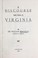 Cover of: A discourse and view of  Virginia.