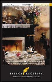 Distinguished Inns of America, Select Registry, 17th Edition by Select Registry