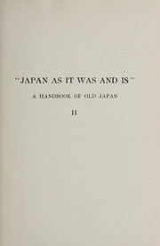 Cover of: Hildreth's "Japan as it was and is": a handbook of old Japan