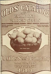 Cover of: Olds' catalog of farm and garden seeds