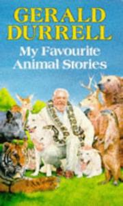 Cover of: MY FAVOURITE ANIMAL STORIES (RED FOX OLDER FICTION) by Gerald Malcolm Durrell