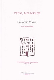 Cover of: Ciutat, dies insòlits