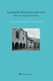 Cover of: Leonardo Escalona (1891-1938) : obra en aragonés belsetan by 