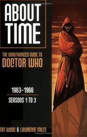 Cover of: About Time 1 by Tat Wood, Lawrence Miles